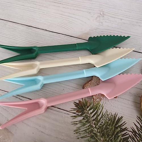 Set de 8 palas plásticas multiusos para jardín miniatura 4