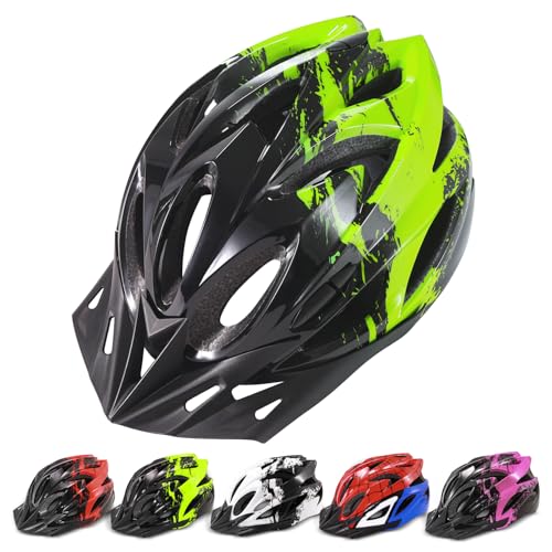 Kids Bike Helmet for Boys & Girls 8-15 Years, Adjustable Lightweight with 18 Vents, Multi-Sport...