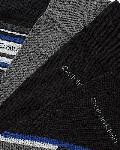 Calvin Klein Men's Dress Socks - 8 Pack Breathable Cotton Mid Crew Socks - Casual Long Work Socks for Men (Sizes 7-12)4