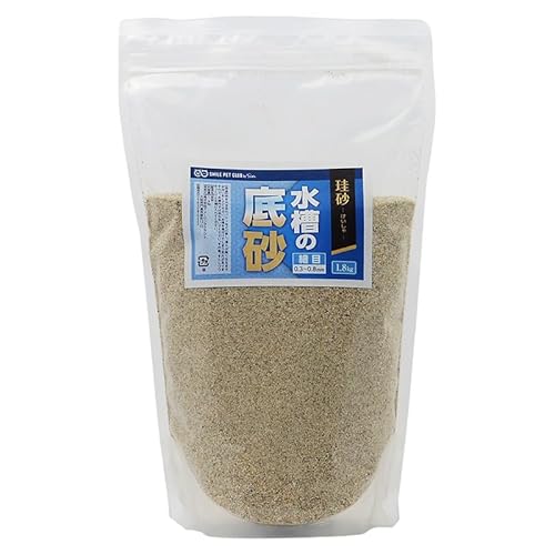 SMILE PET CLUB 水槽の底砂 珪砂 細目 0.3~0.8mm 1.8kg