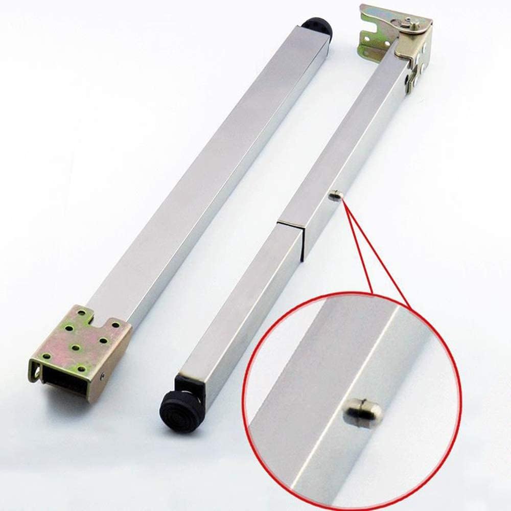 Plegables Patas De Mesa Altura Regulable Patas De Muebles De Acero Inoxidable Pata Extensibles De Mesa Ajustables Patas De Escritorio De Barra Telescópicas 1 Pcs(80cm)
