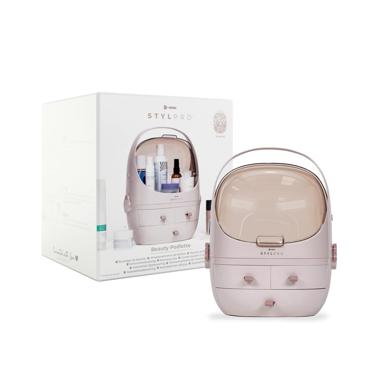 STYLPRO Beauty Storage Unit Podlette for Organising Makeup and Cosmetics