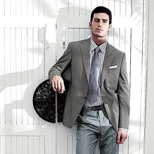 Ratchet Belt for Men, Black Dress Casual Belt Leather, Slide Buckle Adjustable to Fit, Designer Belts with Gift Box3