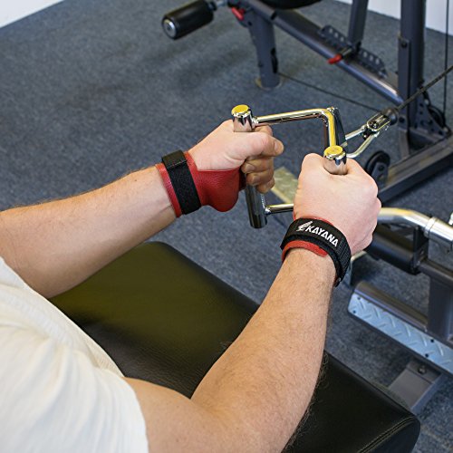 Kayana 2 Hole Leather Gymnastics Hand Grips - Palm Protection And Wrist Support For Cross Training, Kettlebells, Pull Ups, Weightlifting, Chin Ups, Workout, & Exercise (Pink, X-Small) #TOP6