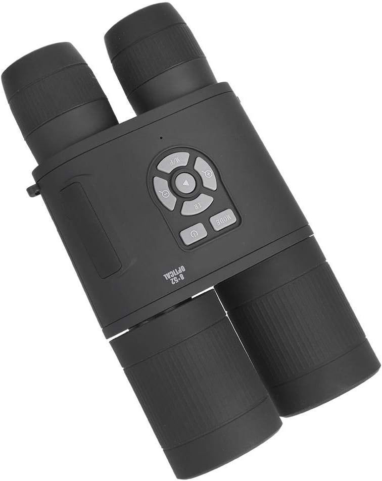 Vbestlife Telescopio Binocular Negro Visión Nocturna al Aire Libre de Alta resolución HD para Disparos de Soporte de telescopio de Viaje