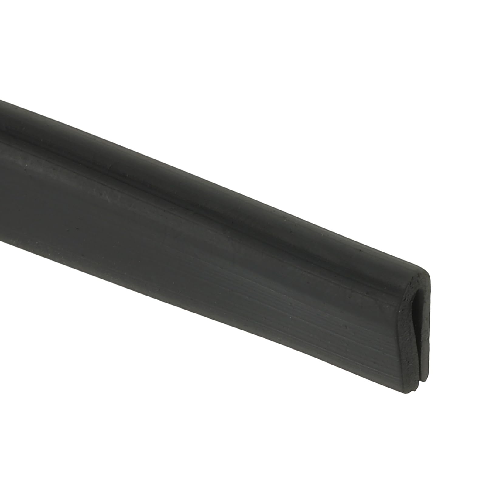 PATIKIL 2mm Rubber Edge Trim, 2 Meter Edge Protector U Channel Edge Trim for Sharp Edge Sheet Metal, Car Doors, Hatches
