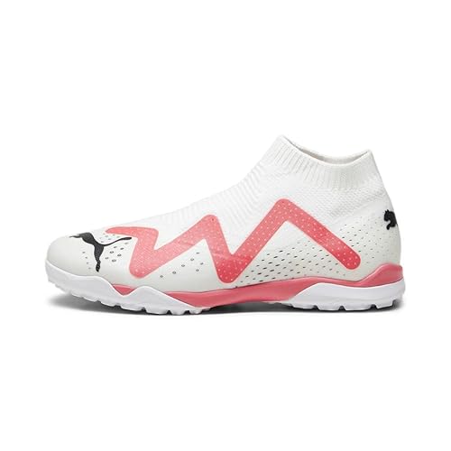 Immagine del prodotto PUMA Partita Futura+ Ll TT, Scarpe da Calcio Uomo, Bianca Nero Fire Orchid, 43 EU