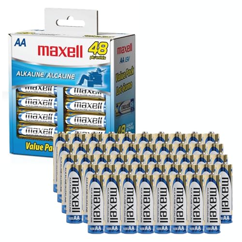 MXLAA48BOX - Maxell 48PK AA Batteries Box