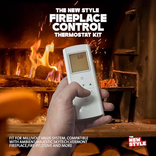 The-New-Style Gas Fireplace Remote Control Kit,Thermostatic On/Off Remote Control Set For Millivolt Valve System thumb #4