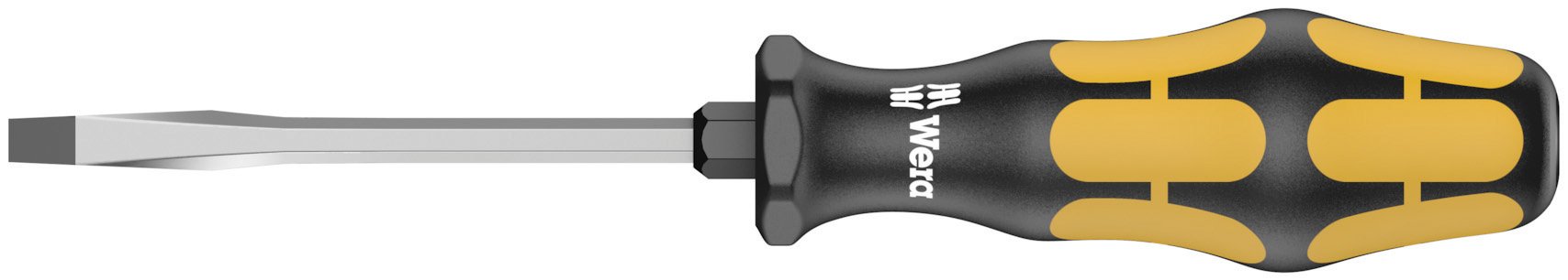 Wera White 05018300001 0.8 X 4.5 X 100 Mm 932 As Sb Screwdriver For Slotted Screws - Silver