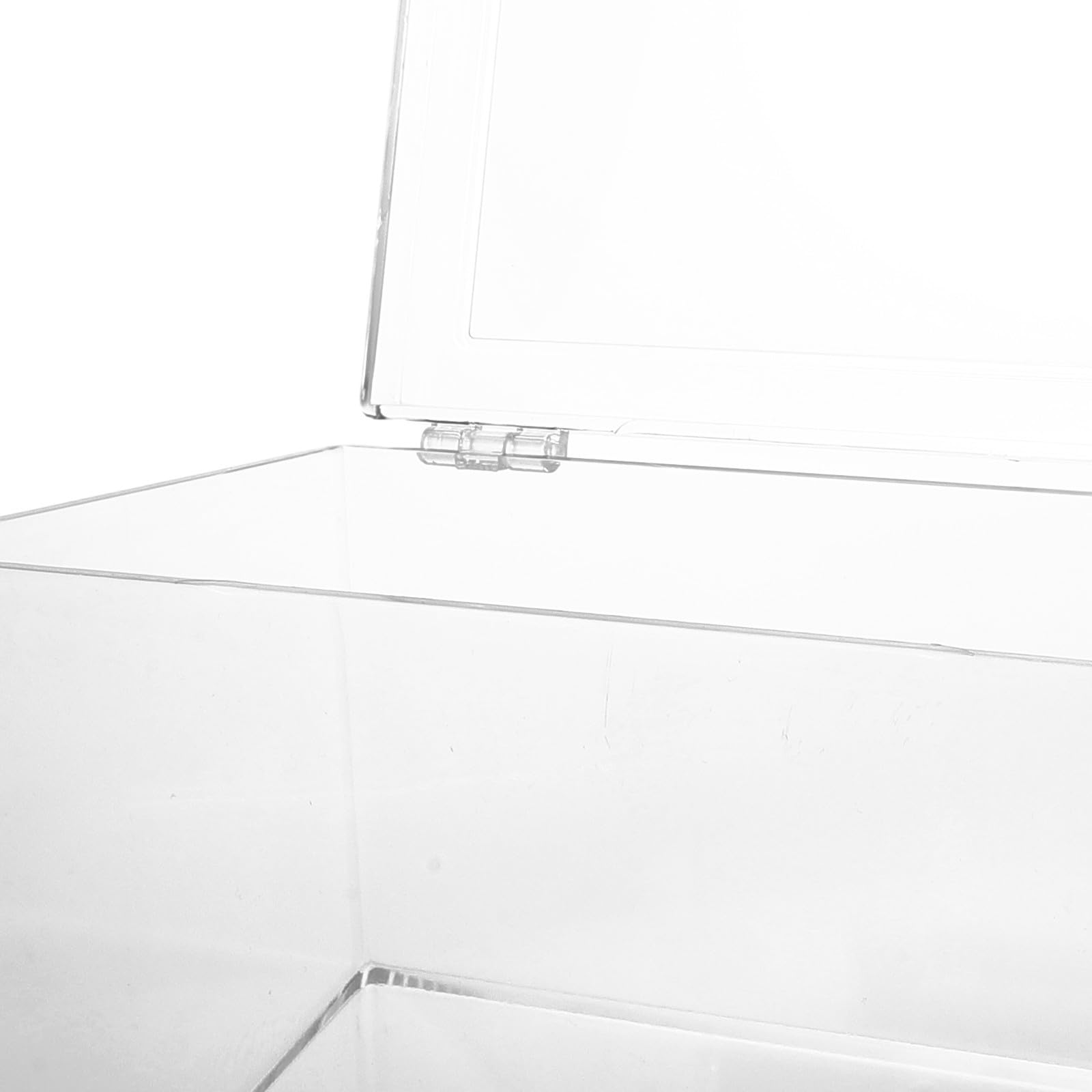 Healifty Transparenter Strohhalmspender aus Acryl Strohhalmbox mit Großer Kapazität für Restaurant und Milchtee Laden Leicht zu Reinigen Hohe Sichtbarkeit