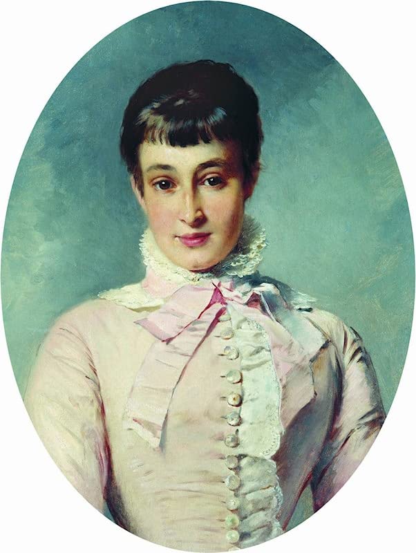 Impression d'affiches Ma Butina de Makovsky toile portrait 60x90cm