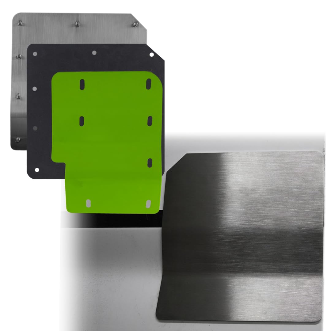 Transit 2014- N/S Side Sliding Door Security Theft Shield Guard Plate