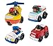 Fisher-Price Little People Wheelies Community Helpers 4-Pack