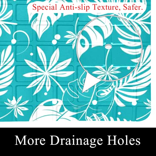 Tapis de bain antidérapant anti-bactérien contre moisissures douche - 3