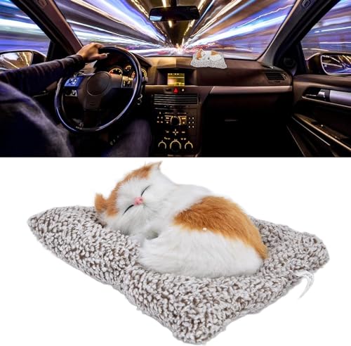 Ayush International Soft Sleeping Cat Plush Toy for Kids | Realistic Cat Sounds on Press | Cuddly Stuffed Animal Fur Toy Ayush International Soft Sleeping Cat Plush Toy for Kids | Realistic Cat Sounds on Press | Cuddly Stuffed Animal Fur Toy