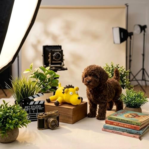 Juguete mordible y sonoro para perros de látex LOGOFUN miniatura 7