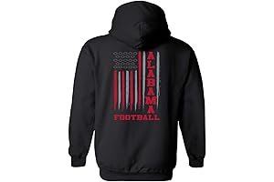 Large Alabama Crimson Tide College Football Unisex Pullover Hoodie
