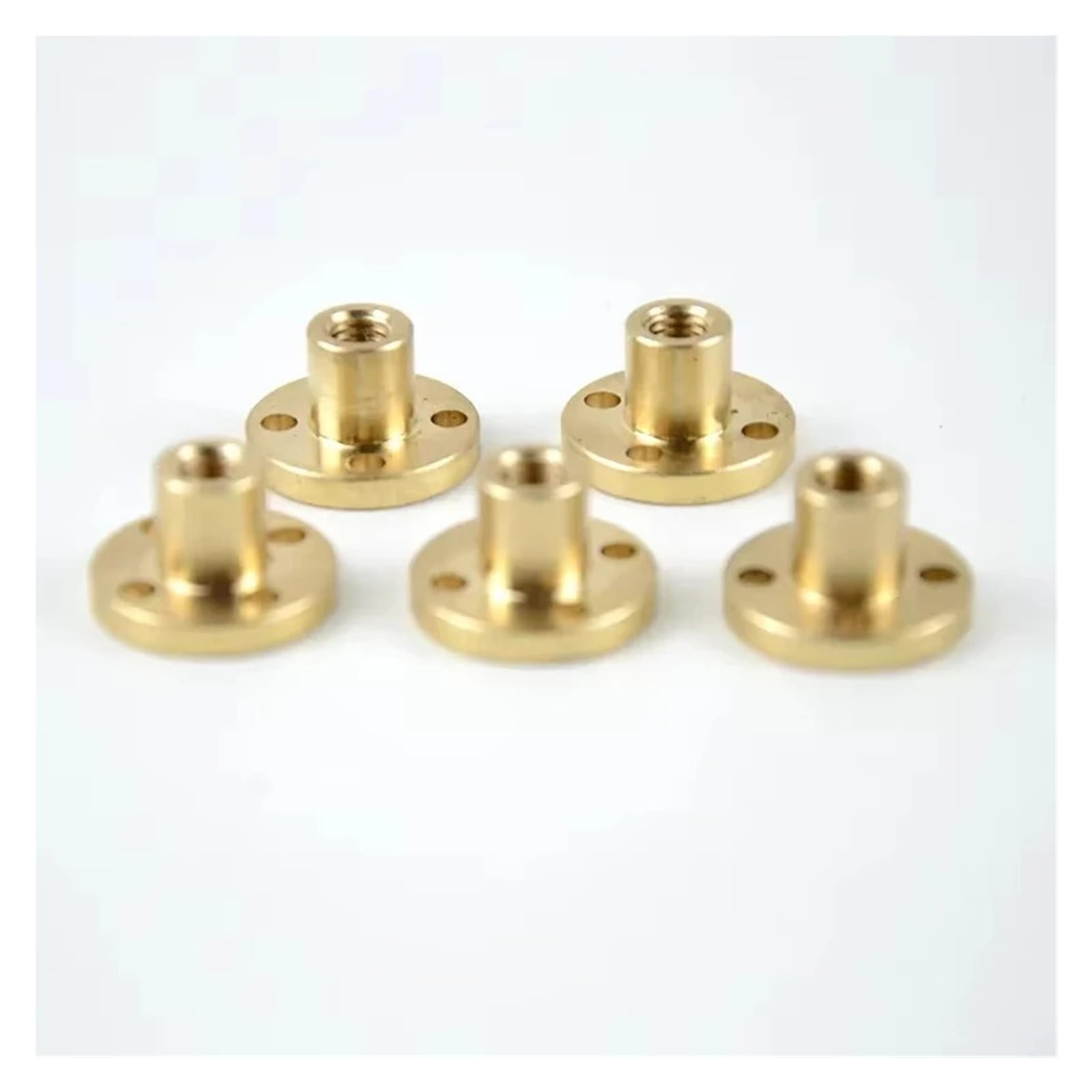 Śruba pociągowa T5 ze stali nierdzewnej 304, skok 1 mm, średnica 5 mm, długość 100/150/200/250/300/350/400/500/550 mm śruba pociągowa z mosiężną nakrętką (Picth 1 mm przewód 2 mm, 350 mm)