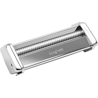 Marcato Atlas Stainless Steel 150 Spaghetti Attachment, Silver