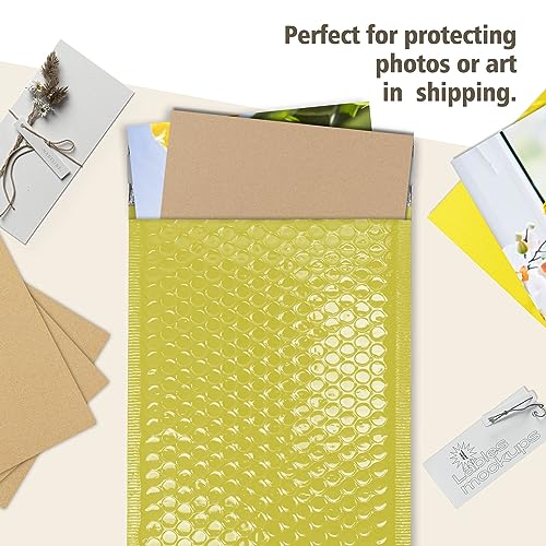 Image of Golden State Art 11x14 Corrugated Cardboard Sheets, 25 Pack | Flat Cardboard Pads, For Packing, Mailing, Moving, Shipping, Crafts