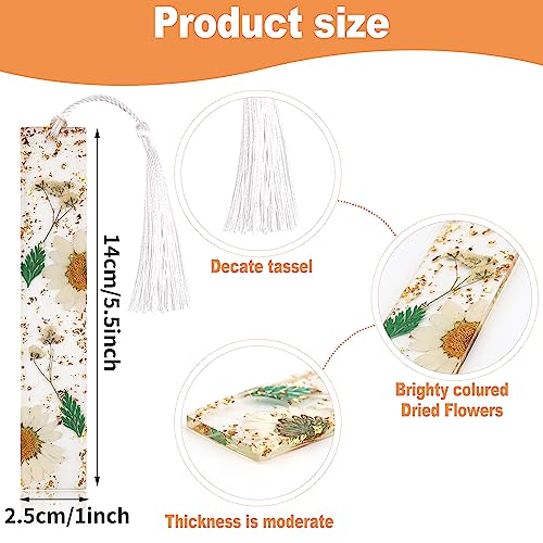 Prasacco 2 Pcs Thumb Book Page Holder and 1 Pc Bookmark - Image 2