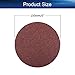 Auniwaig 6-Inch Sanding Disc Self Stick, 40 Grit NO-Hole PSA Aluminum Oxide Sandpaper for Random Orbital Sander Drill Grinder Rotary Tools 20pcs
