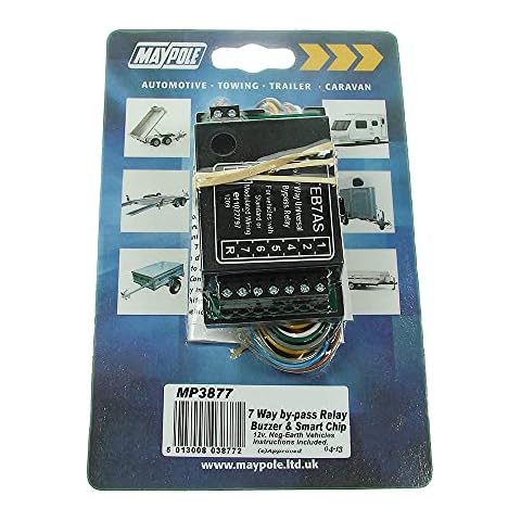 Maypole 3877 7-Way By-Pass Relay Buzzer and Smart Chip Cover