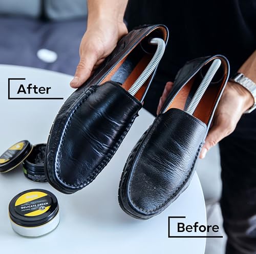 Image of Shoe Care Cream, Intensive Leather Care and Nourishing, Kaps Delicate, 70 Colors