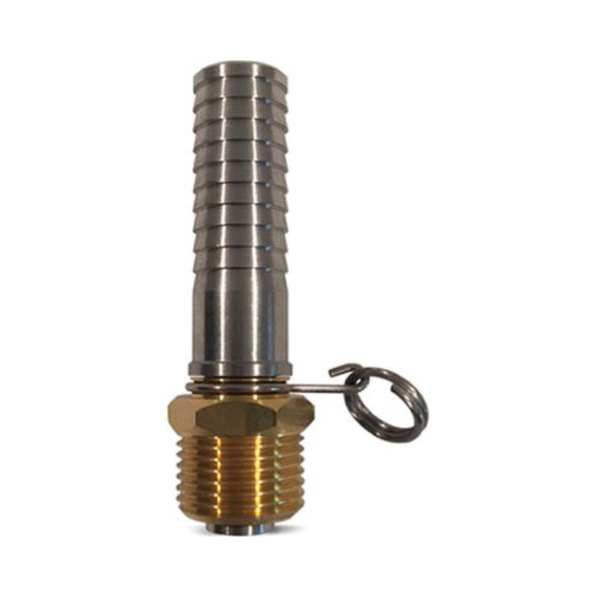 Sani-Lav Adaptador de manguera giratorio de latón, para uso con boquillas y manguera, N20
