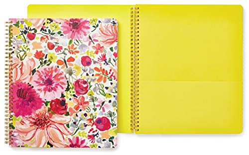 Kate Spade New York Large Spiral Notebook, Dahlia