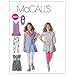 Amazon.com: McCall's Patterns M6275 Girls'/Girls' Plus Dresses, Scarf ...