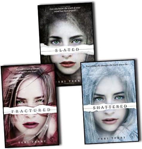 Teri Terry Slated Trilogy 3 Books Box Collection Set (Slated, Fractured, Shattered)