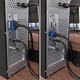 HDMI DVI adapter cable with A.I.S. signal interference protection – 0.5m (bi-directional monitor cable, 24+1 Pin, connect HDMI device to DVI monitor or vice versa, Full HD/1080p) by CableDirect - Image 6