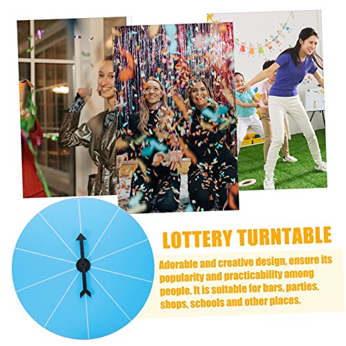 Roue fête rotative plastique bleu pour dynamiser une réunion annuelle - 2