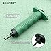 SENROG 12 in 1 Gasket Punch Set with Sharp Leather Hole Punches, Hollow Punch Set for Leather, 3/16'' to 1-1/4'' Hole Punch Kit with Handle