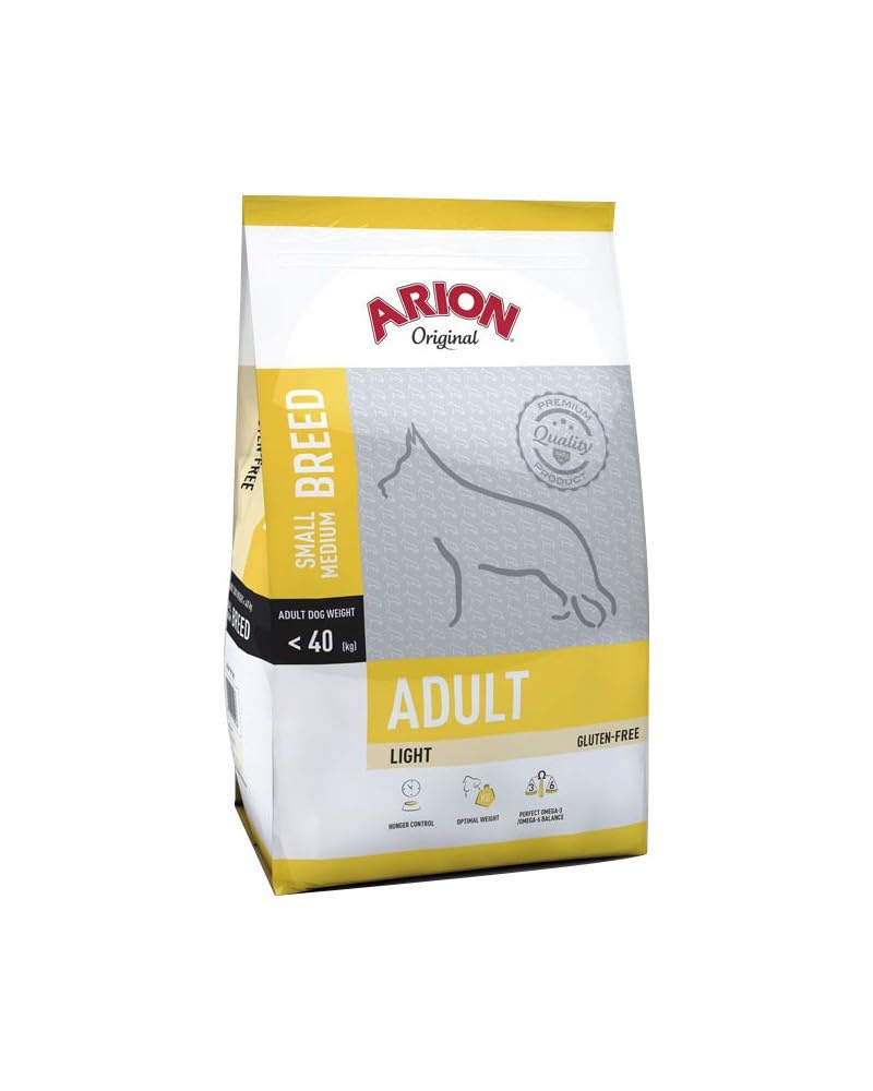 Arion Adult Small/Medium Light Comida para Perros - 12000 gr