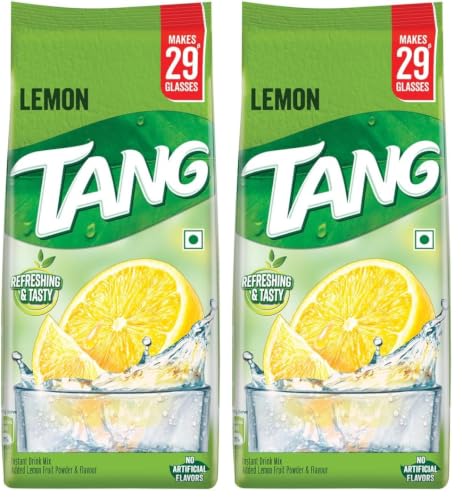 Image of Tang Instant Drink Mix, Lemon, 500g (Pack of 2)
