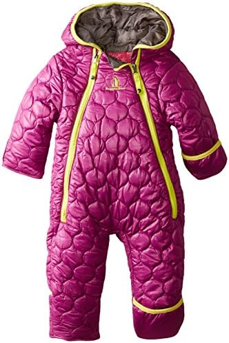 Rugged Bear Baby Girls' Quilted Pram, Plum, 12 Months