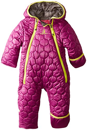 Rugged Bear Baby Girls' Quilted Pram, Plum, 12 Months