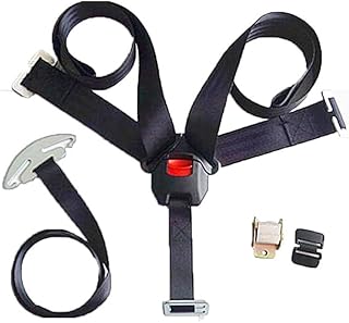 Universal Baby Car Seat 5pt 5 Point Safety Harness with Locking Buckle Adjustable Straps