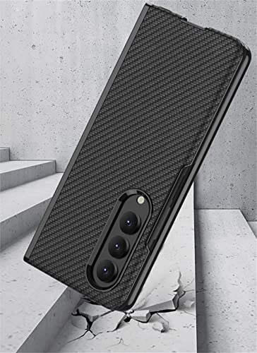 Coque rigide en polycarbonate galvanisé vert pour Galaxy Z Fold 4