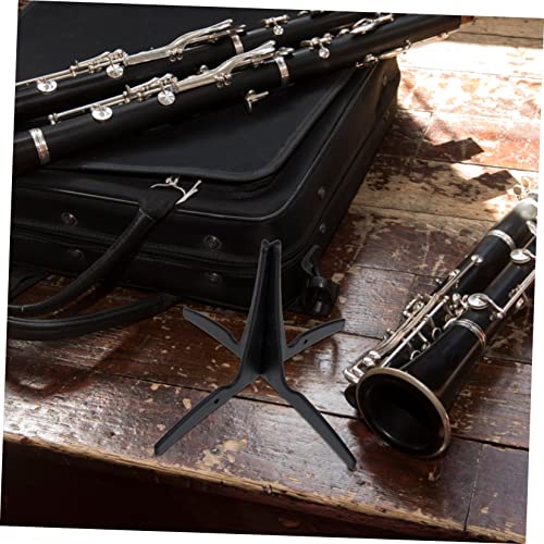 HONITANO Portable Oboe Stand Detachable Clarinet Bracket with Four Legged Support for Stability for Travel and Durable Design for Woodwind Instruments