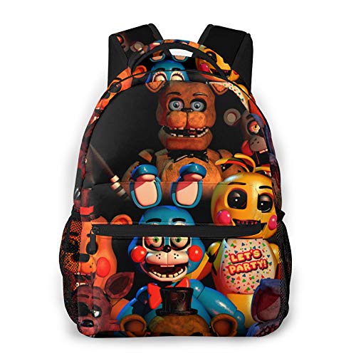 Five Nights at Freddys Mochila 3D Anime Print Impermeable FNAF Escolar para Estudiantes