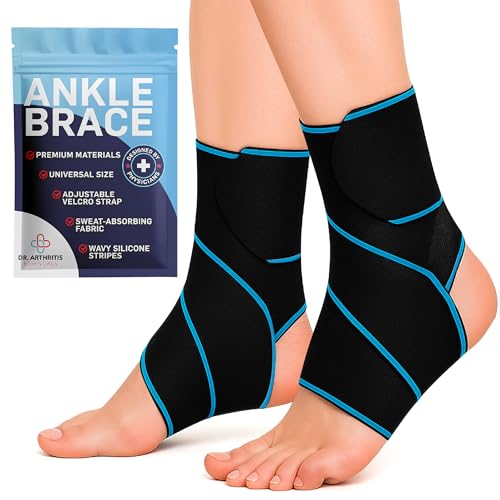 Best Basketball Shoes for Achilles Tendonitis: Find Your Relief 15 Dr. Arthritis Essentials Ankle Brace Support for Women & Men, Tendonitis, Achilles Injuries, Running, Basketball & More, Fits Left & Right Foot (Blue 2 Pack)