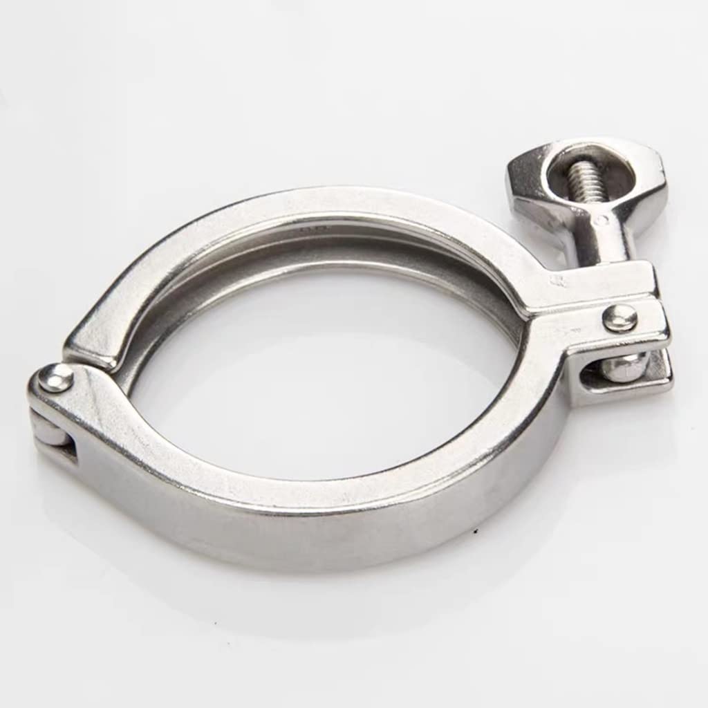 Tuleja Tri Clamp 304SS do zastosowań w piwowarstwie domowym i nabiału — Łączniki rur sanitarnych o dużej wytrzymałości z uszczelką silikonową(154mmx168mm)