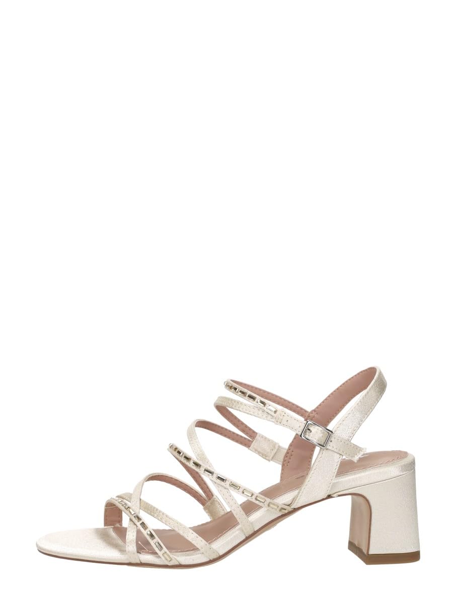 Tamaris Women’s sandal with stiletto heel white 3.5 UK
