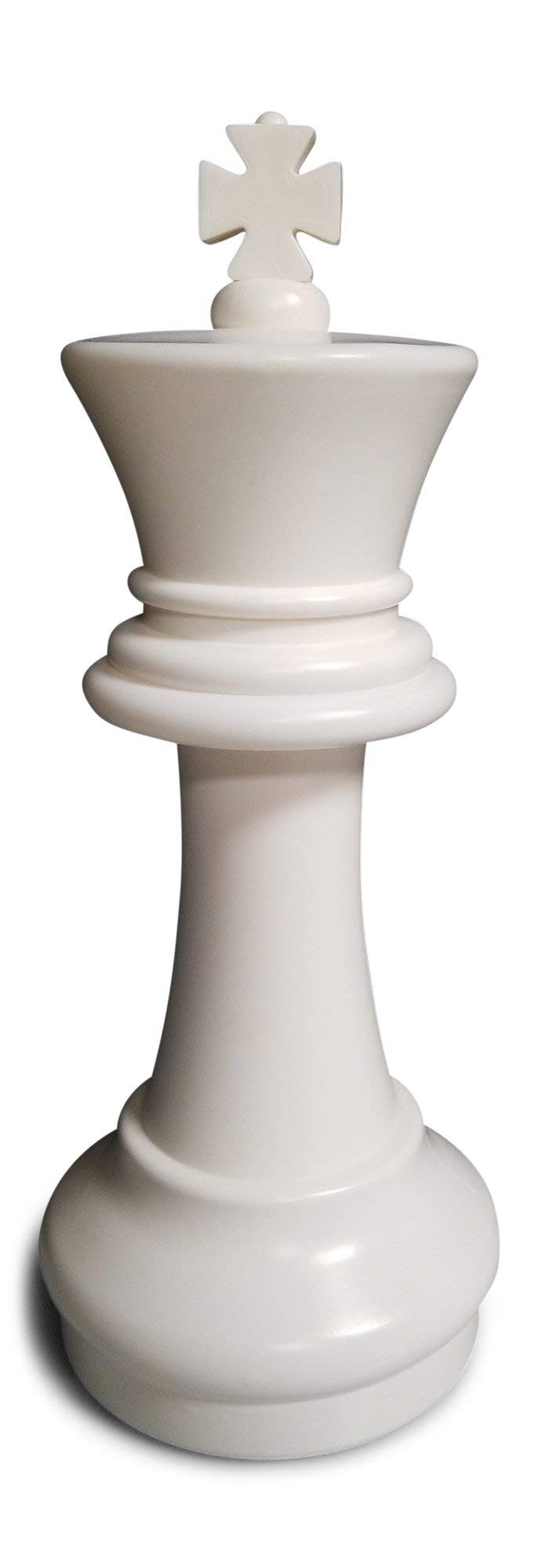MegaChessIndividual Chess Piece - King - 16 Inches Tall - White