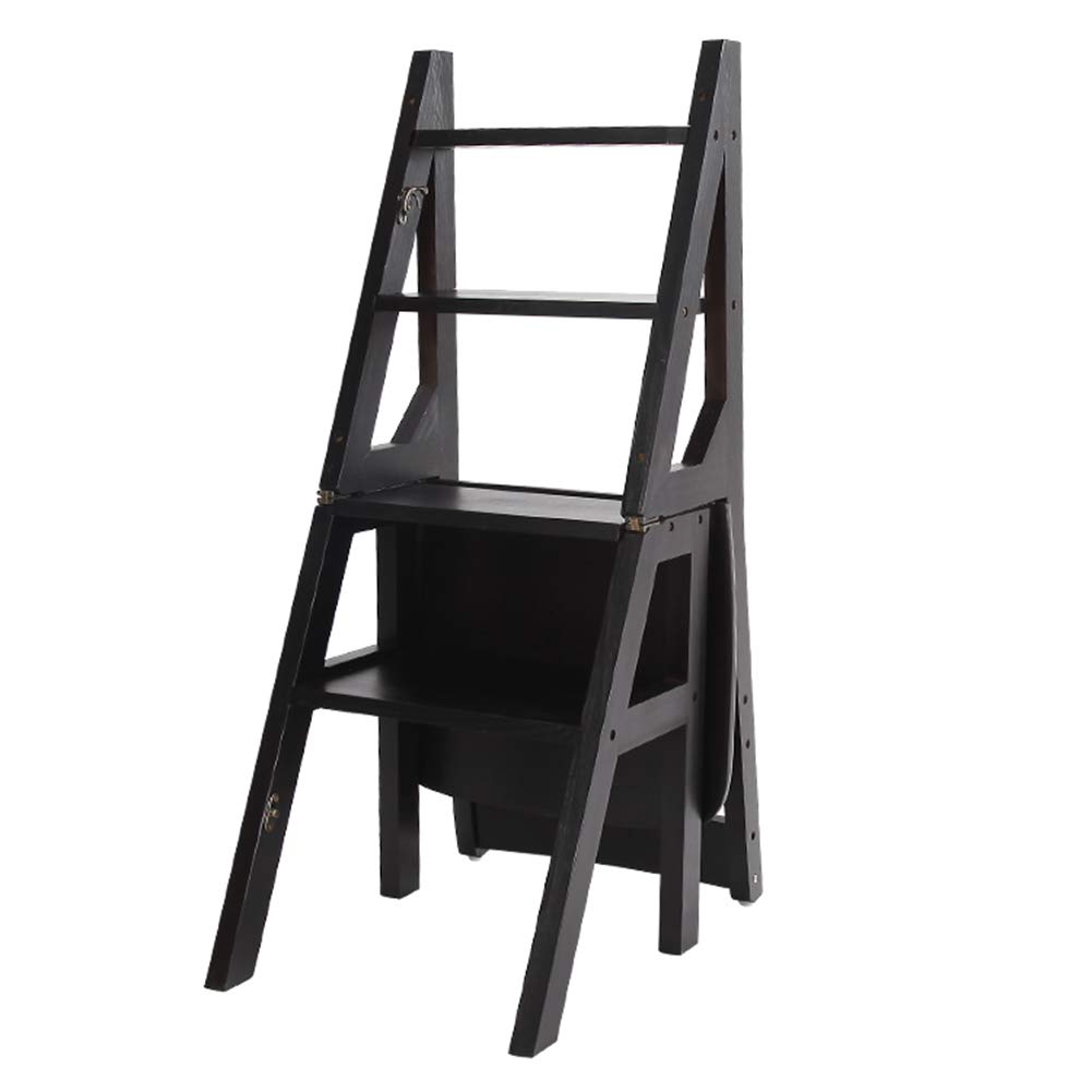 Chaise en bois massif double usage LUNEZY d'une robustesse et finition premium
