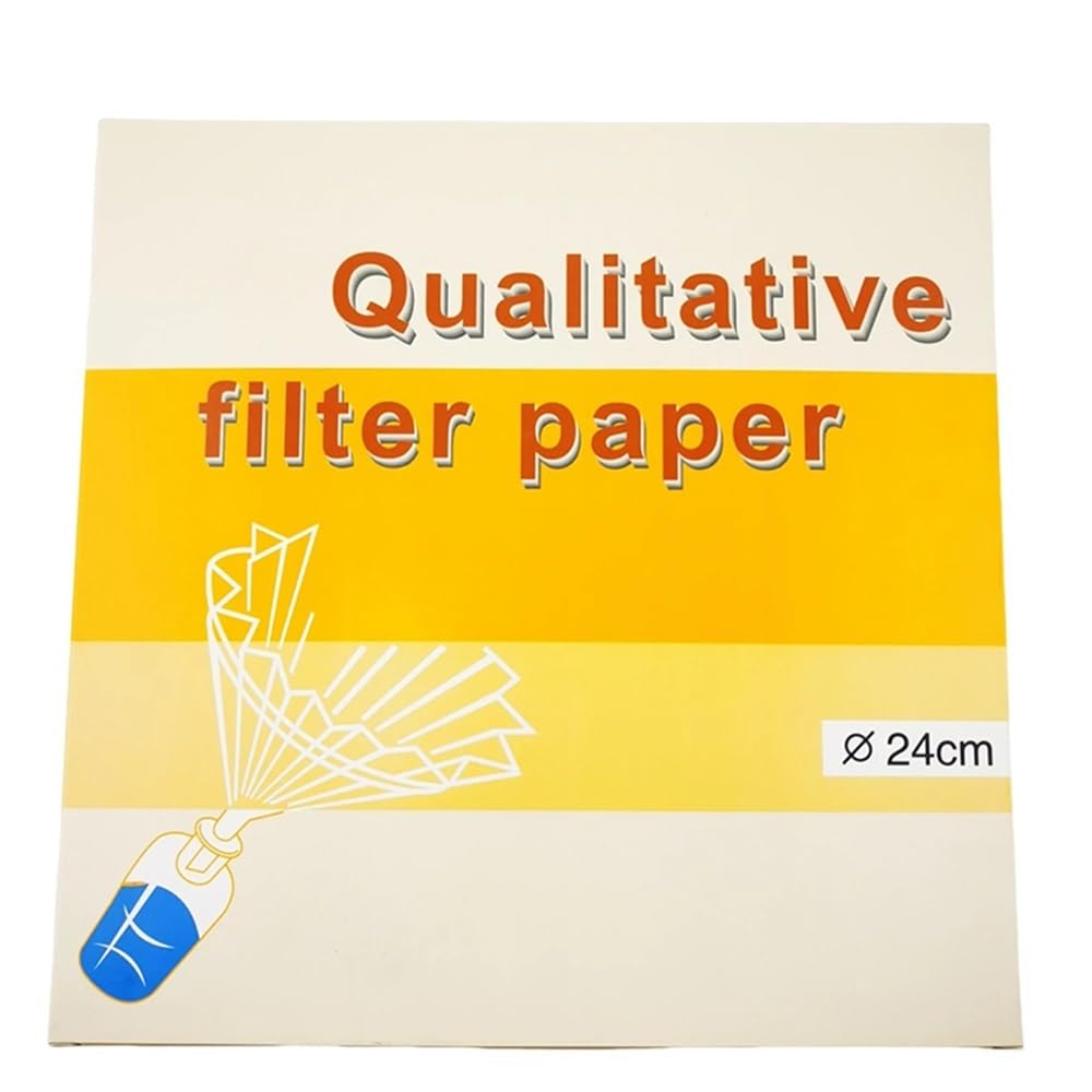 Cristalería de Laboratorio Paquete de 100 hojas de papel de calidad, 20-25 um, alta velocidad(240MM)